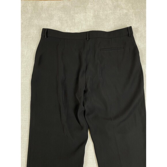 Louis Vuitton Uniforms Pants Mens 48 Black Straight Leg Polyester Dress Trousers - Picture 8 of 14